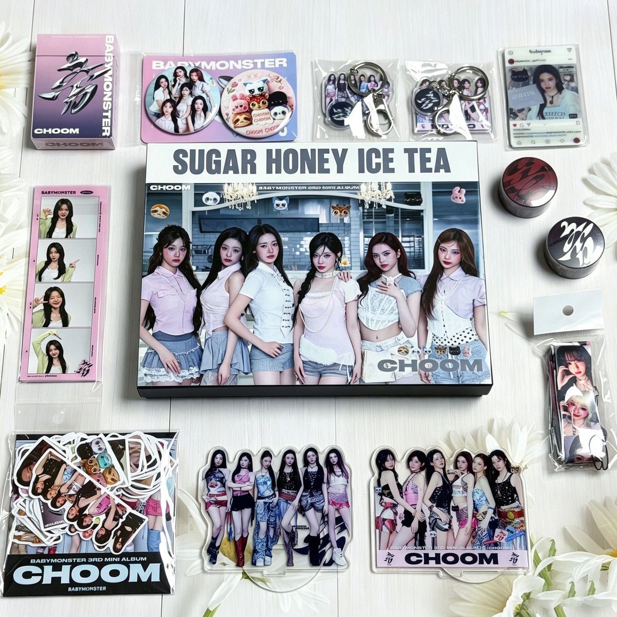 BM CHOOM Standie Photocard Sticker Gift Box