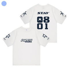 Unisex Kpop PILOT Short-sleeved T-shirt