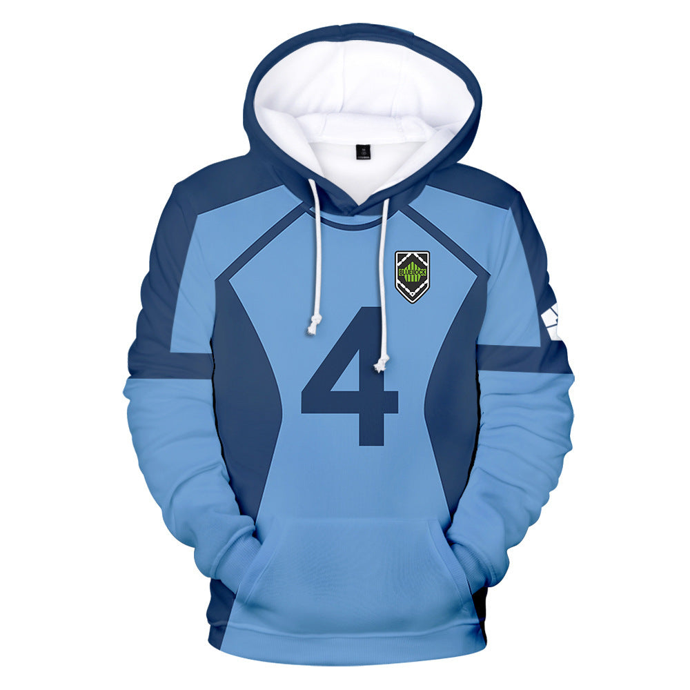 Unisex Anime Digital Print Cosplay Hoodie