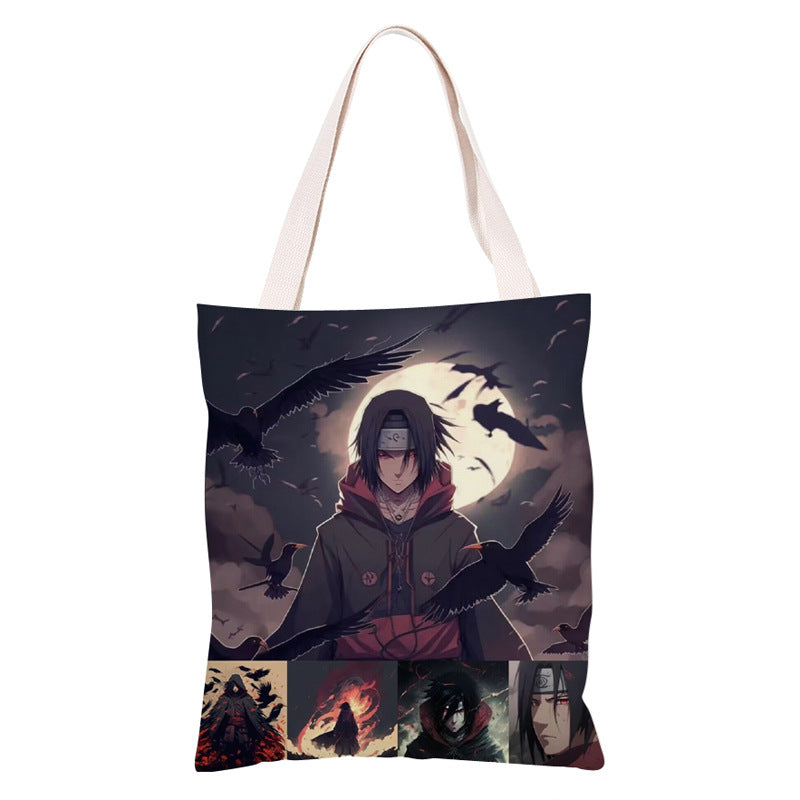 Trendy Anime Sasuke Shoulder Bag