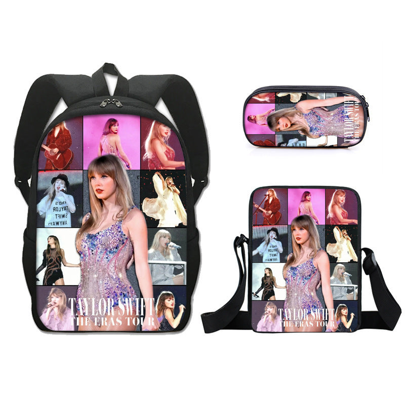 Children's Taylor School Backpack Pencil Bag Set