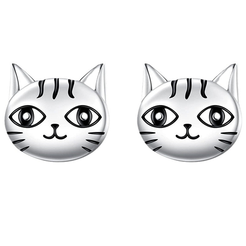 Cute Cartoon Cat Earrings