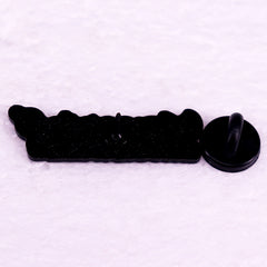 Love You to the Moon and Saturn Brooch