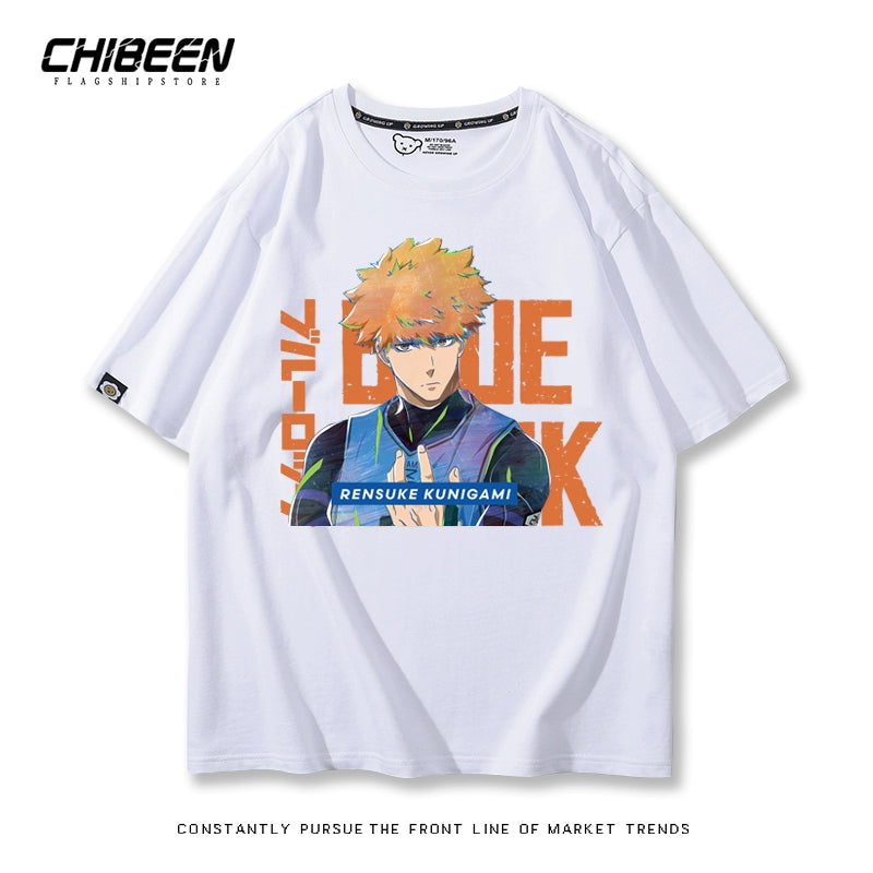 Casual Anime Short Sleeve Summer Cotton Tee