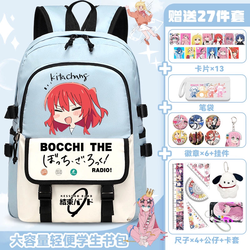 Large Capacity Waterproof Anime Backpack
