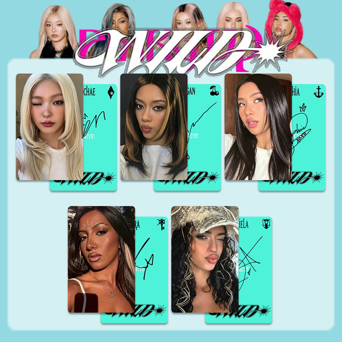 KATSEYE WILD Photocards Special Edition