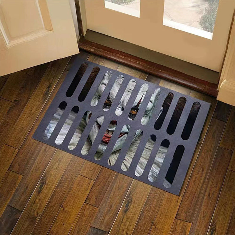 Scary 3D Doormat