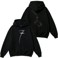 BANGTAN Arirang Logo Printed Casual Hoodie Top