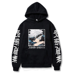 Unisex Creative Anime Pattern Loose Hoodie