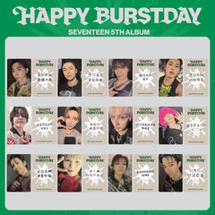SEVENTEEN Happy Burstday Photocards