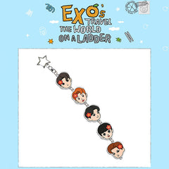 Kpop Cartoon Acrylic Key Ring Bag Pendant