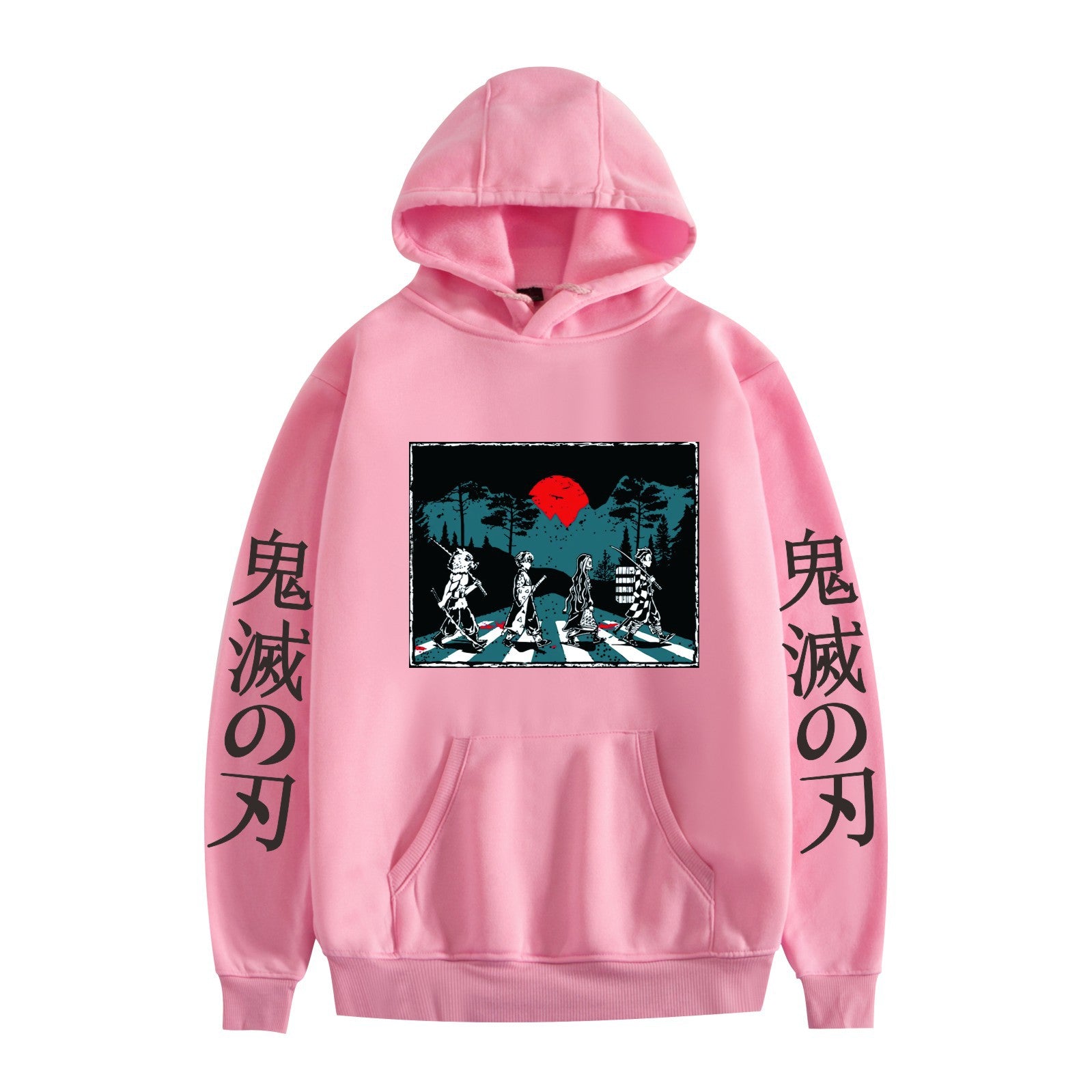 Unisex Anime Printed Leisure Sports Hoodie