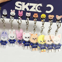 SKZ KARMA Acrylic Pendant Keyring Set