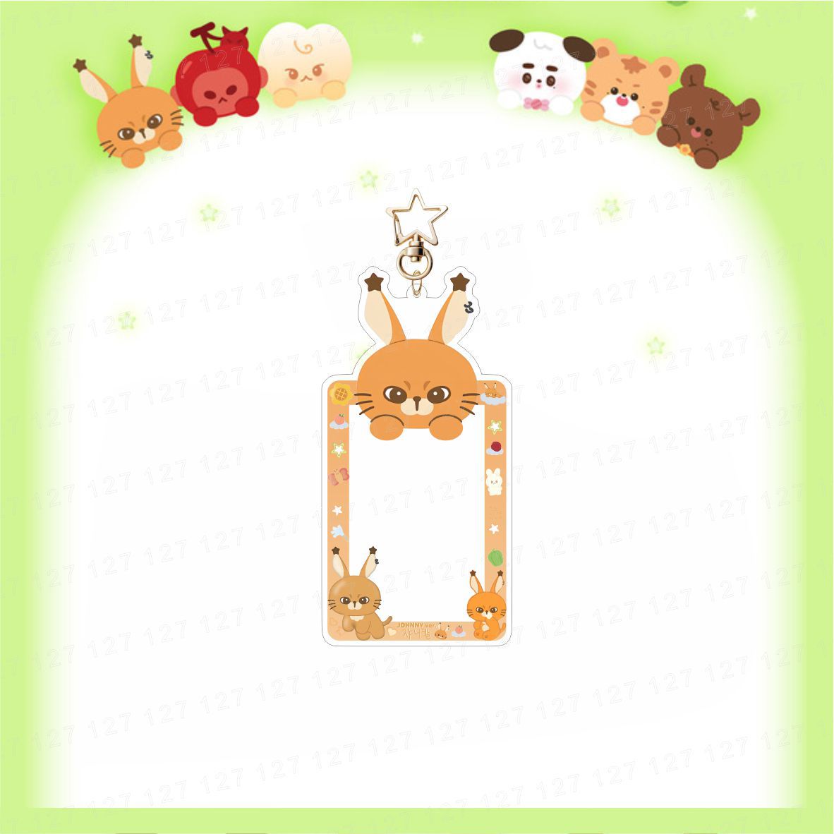 KOPP Cartoon PhotoCard Frame Keychain