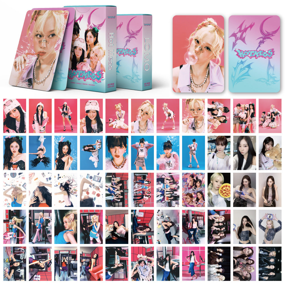 æ Hot Mess Photocard 55PCS
