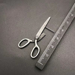 Retro Scissors Stud Earrings Gift