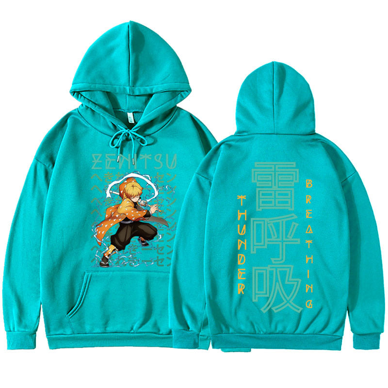 Unisex Anime Graphic Printed Casual Hoodie