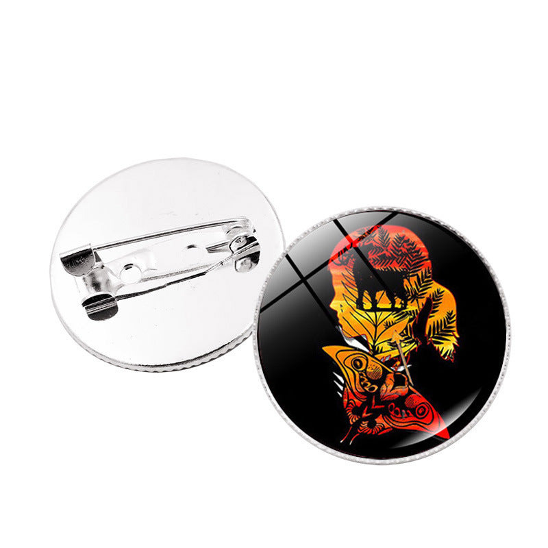 Game Brooch Pin Badge