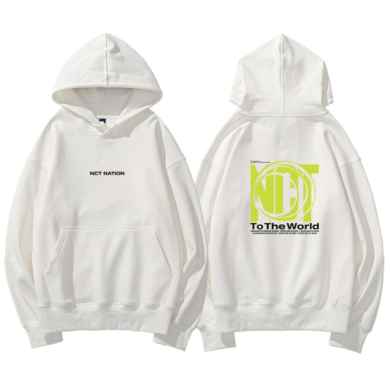 NCT NATION To The World Pullover Hoodie