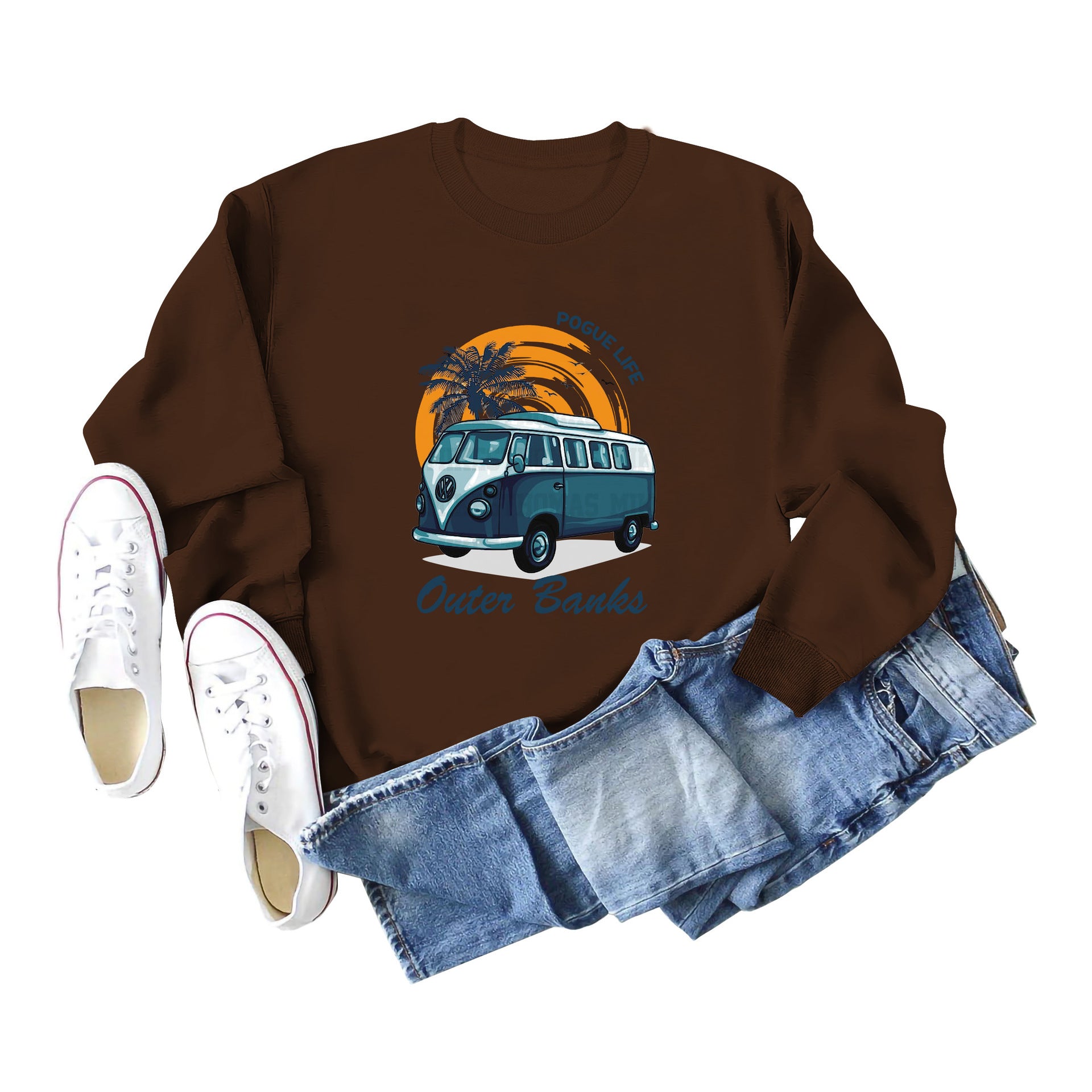 Leisure Pogue Life Crew Neck Sweatshirt
