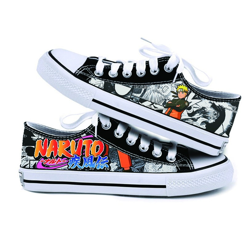 Casual Anime Low-top Canvas Shoes