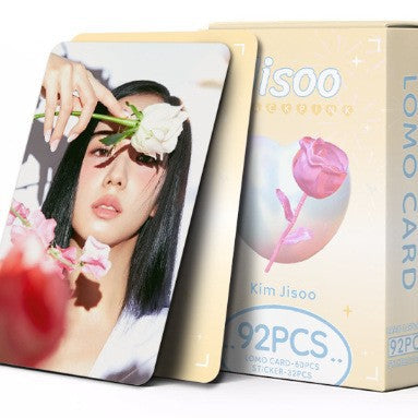 92 Kpop Jisoo Jennie LOMO Cards