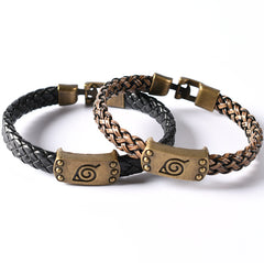 Retro Hand-woven Leather Bracelet