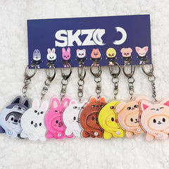 SKZ "dominATE CelebrATE" Tour Acrylic Keyring Set