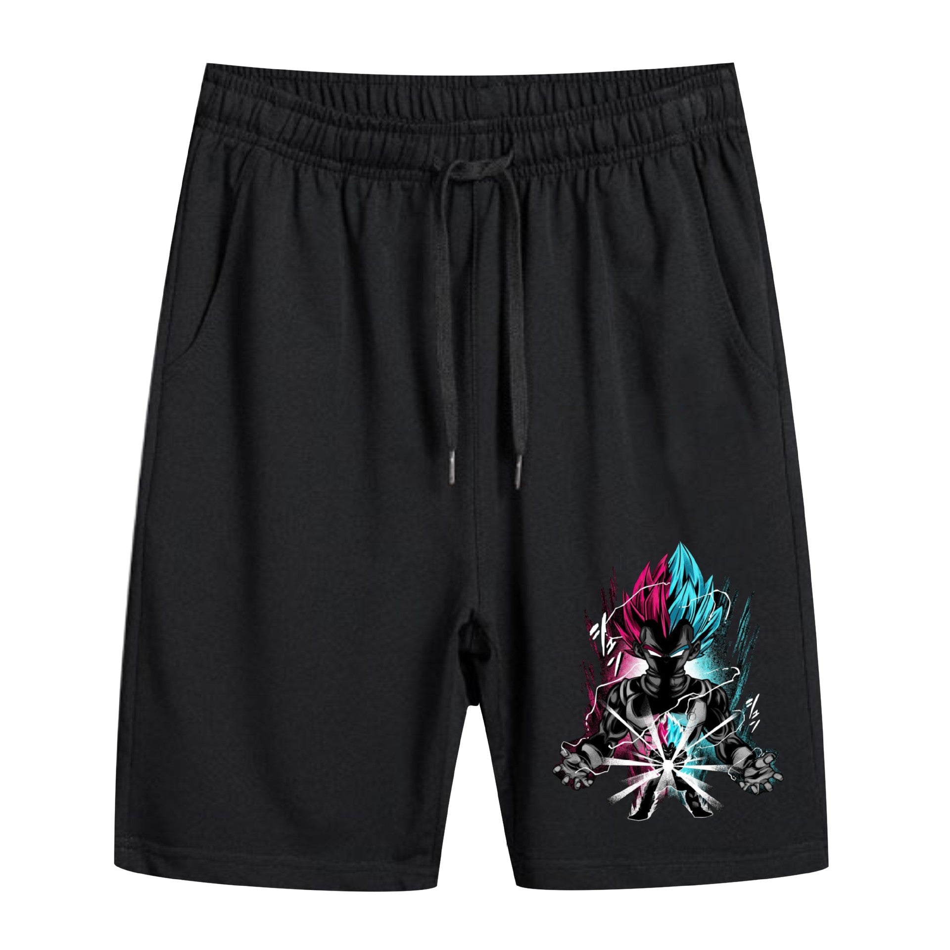 Casual Saiyan Men's Elastic Loose Shorts