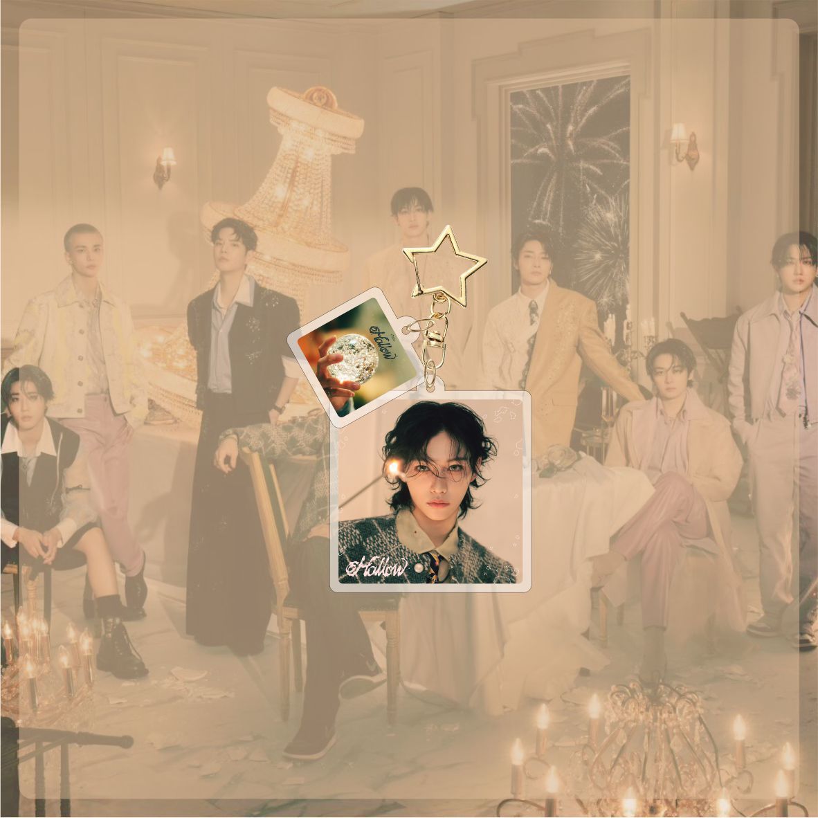 SKZ < HOLLOW > Acrylic Keychain Pendant