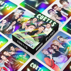 124PCS CORTIS Holographic Photocard Sticker