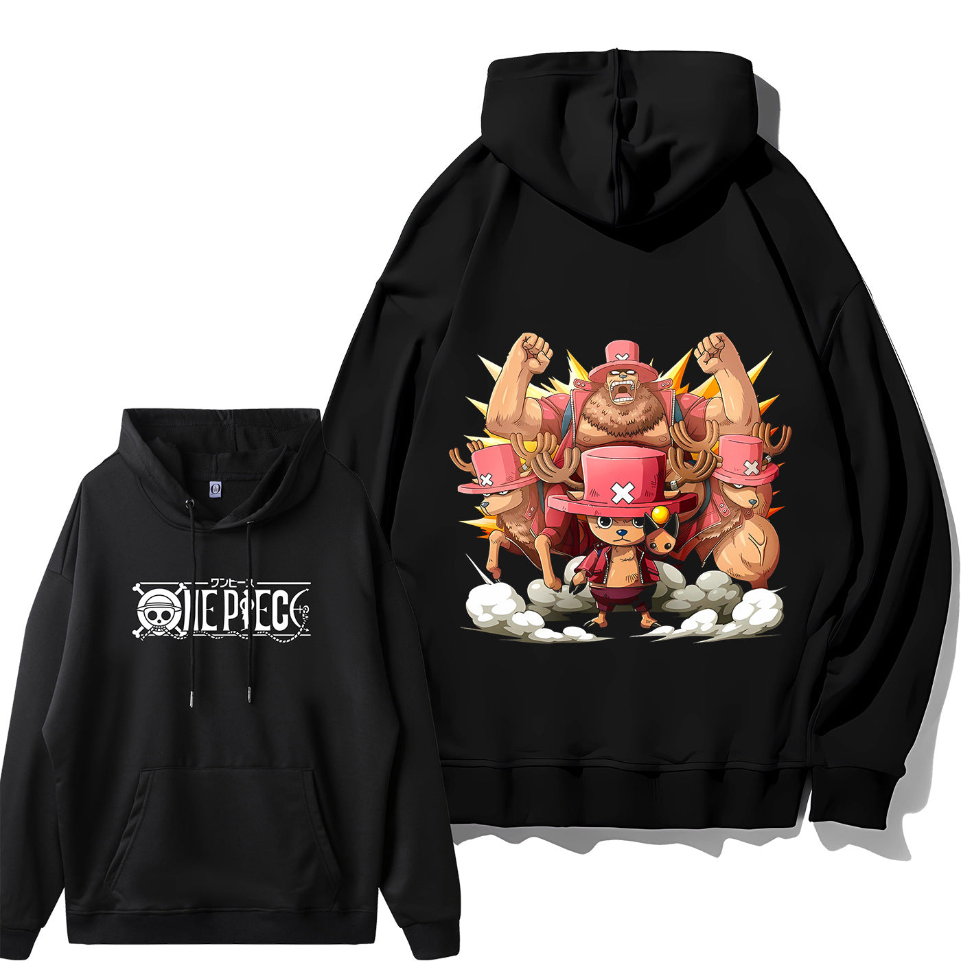 Unisex Straw Hat Luffy Loose Hoodie