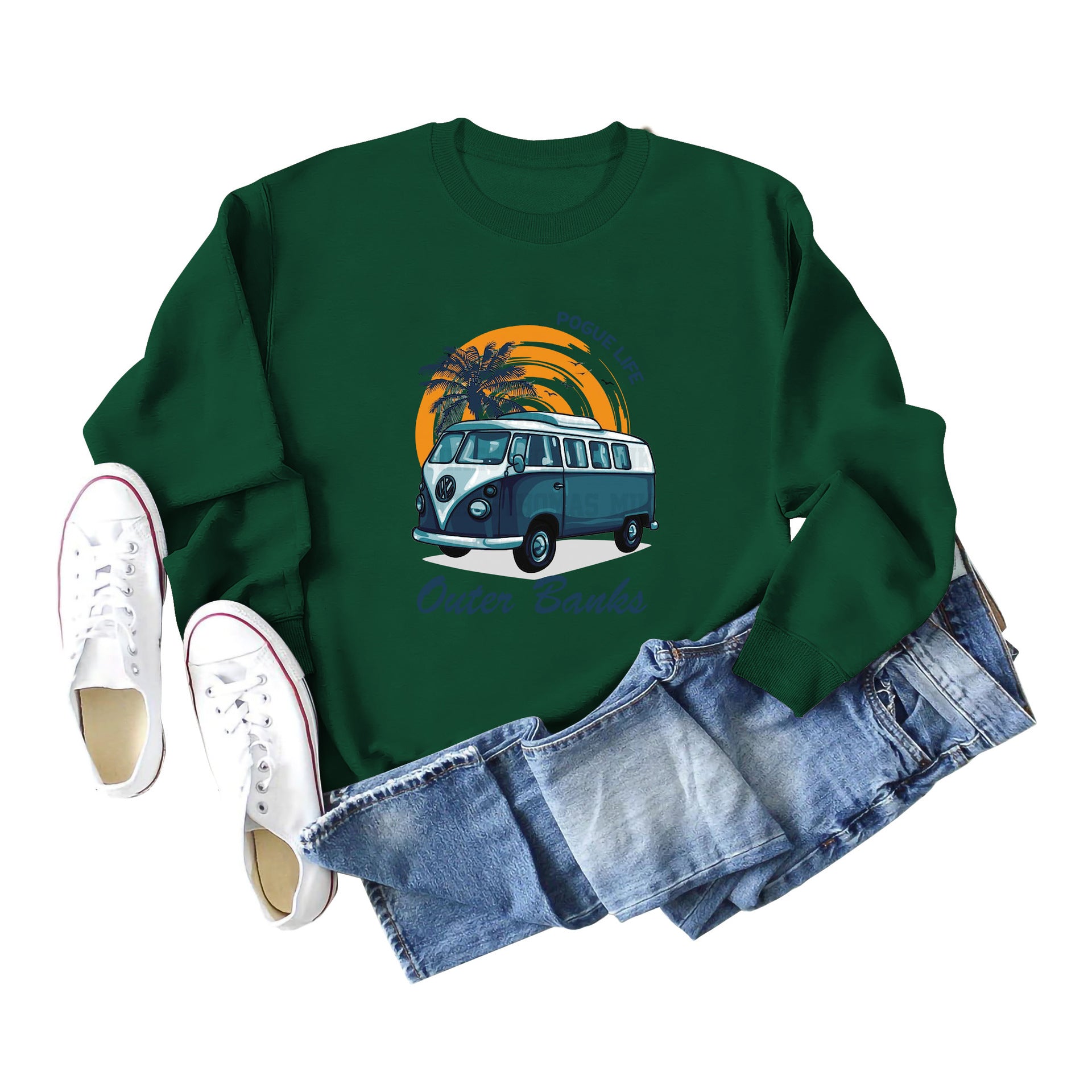 Leisure Pogue Life Crew Neck Sweatshirt