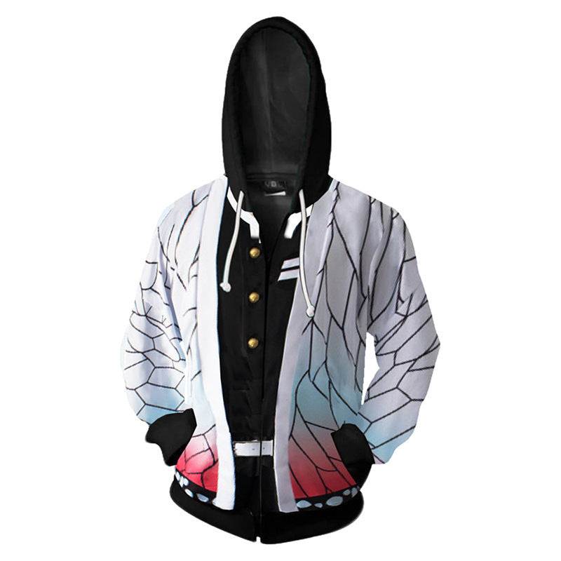 Unisex Anime Digital Print Cosplay Hoodie