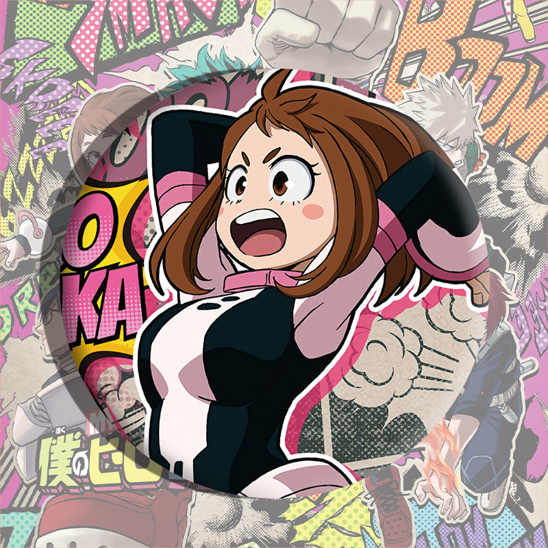 Cool Anime Badge Pin