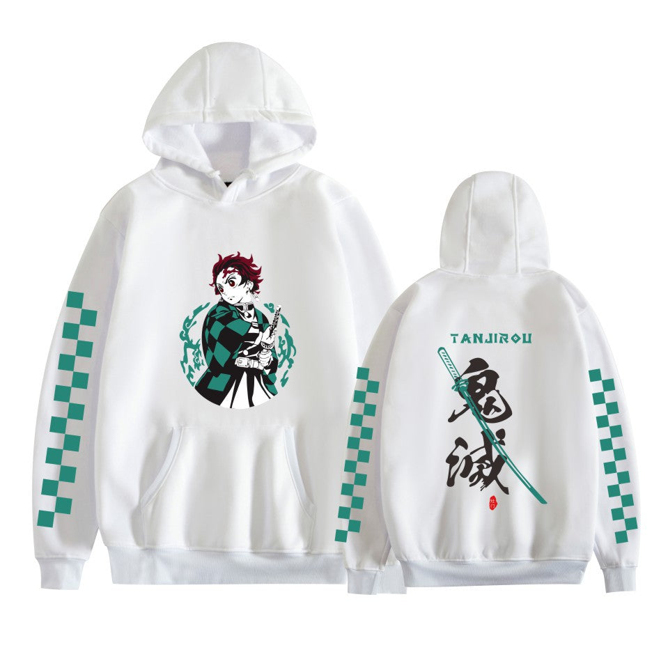 Unisex Anime Loose Sports Pullover Hoodie