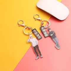 Chic Anime Acrylic Keychain Pendant