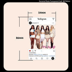 PinkyUP Album Transparent Photocard