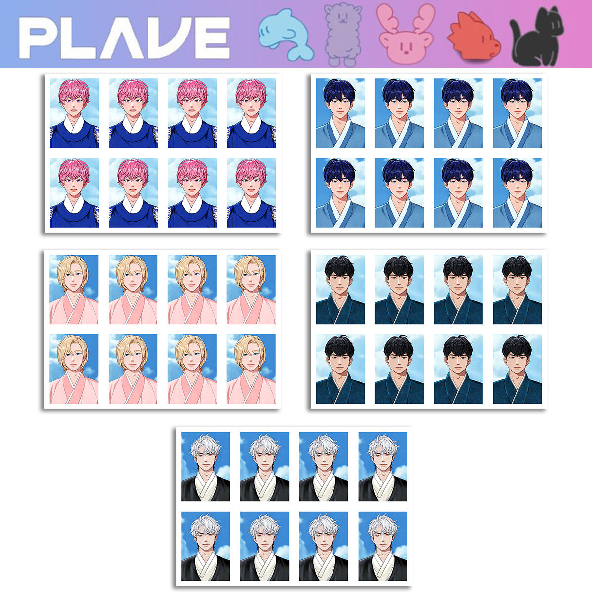 KPOP One-inch Hanbok ID Photo