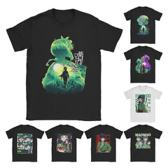 Unisex Anime Pattern Printed T-Shirt