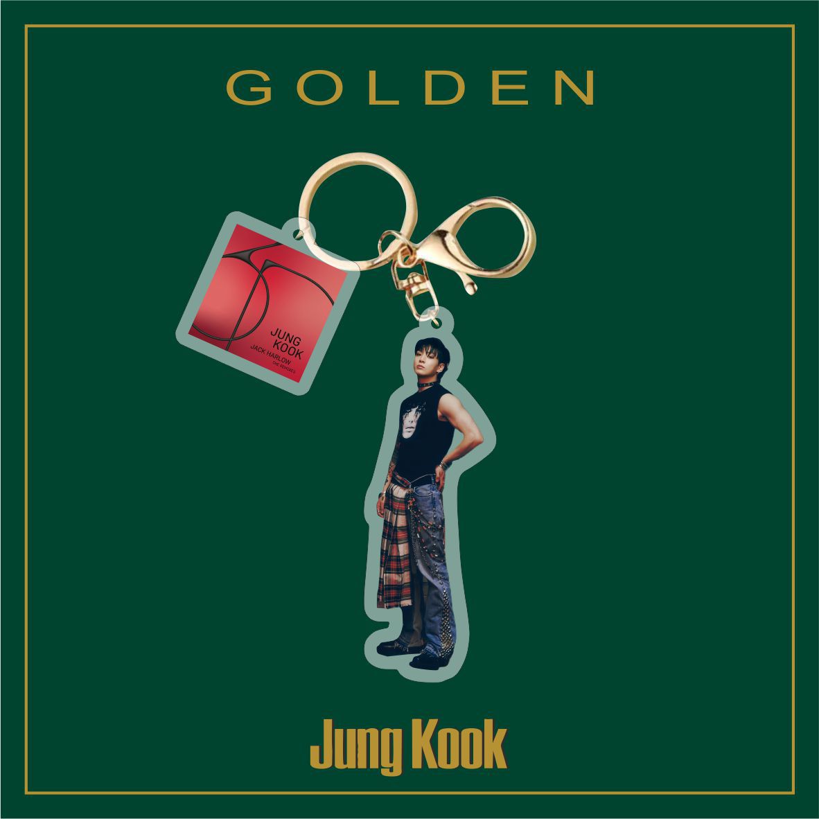 JK Album Acrylic Keychain Pendant