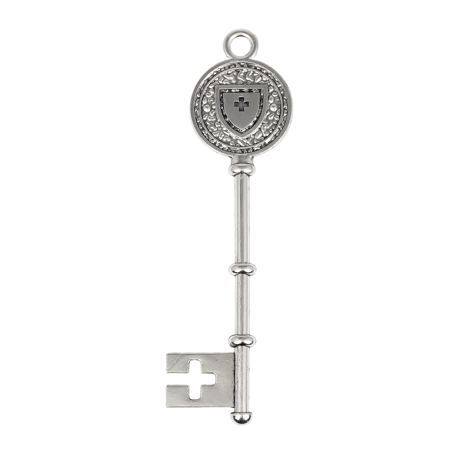 Retro Game Key Props Metal Pendant