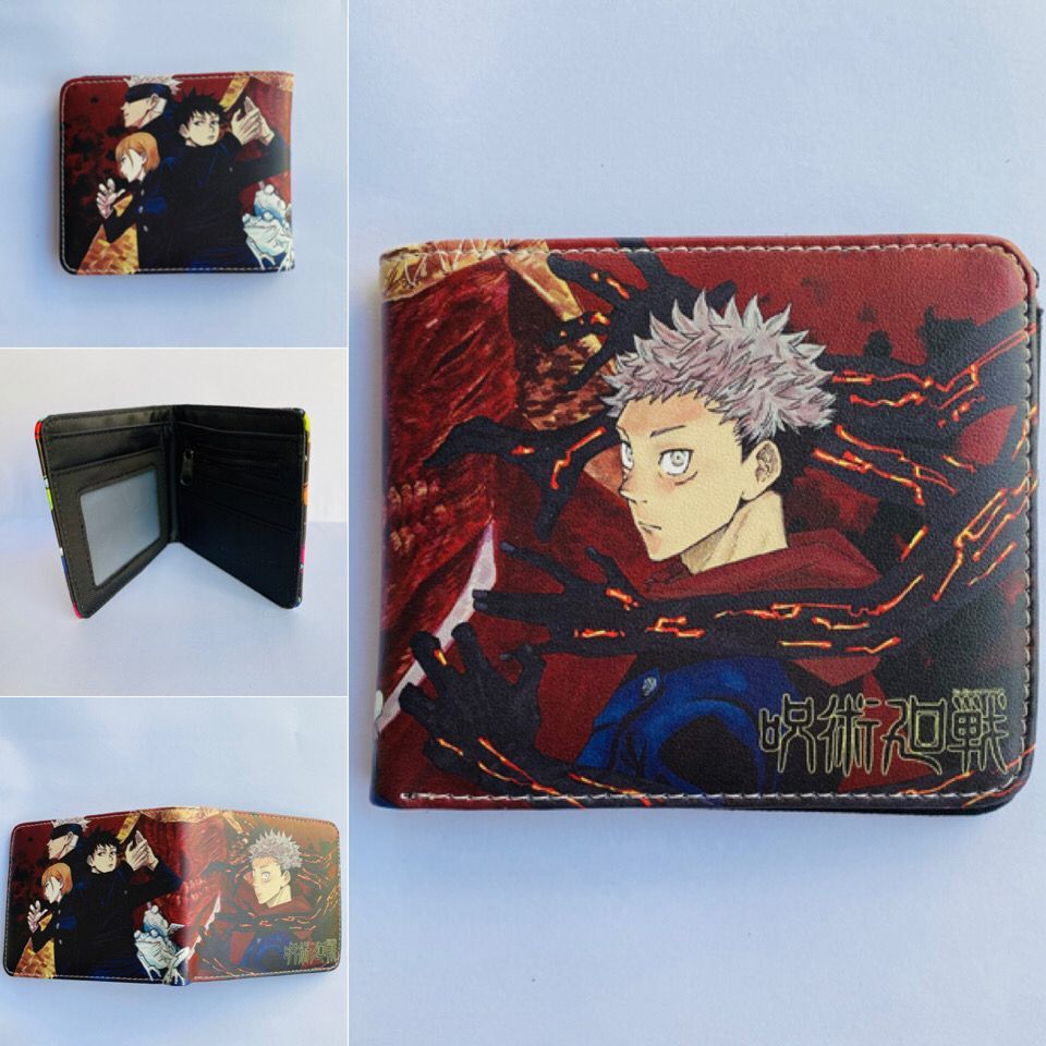 Anime PU Leather Change Bag Wallet