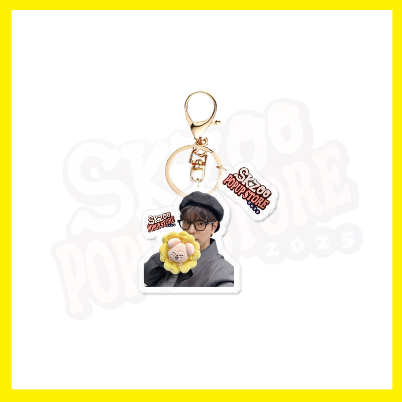 Felix Lee Know Acrylic Keychain Pendant