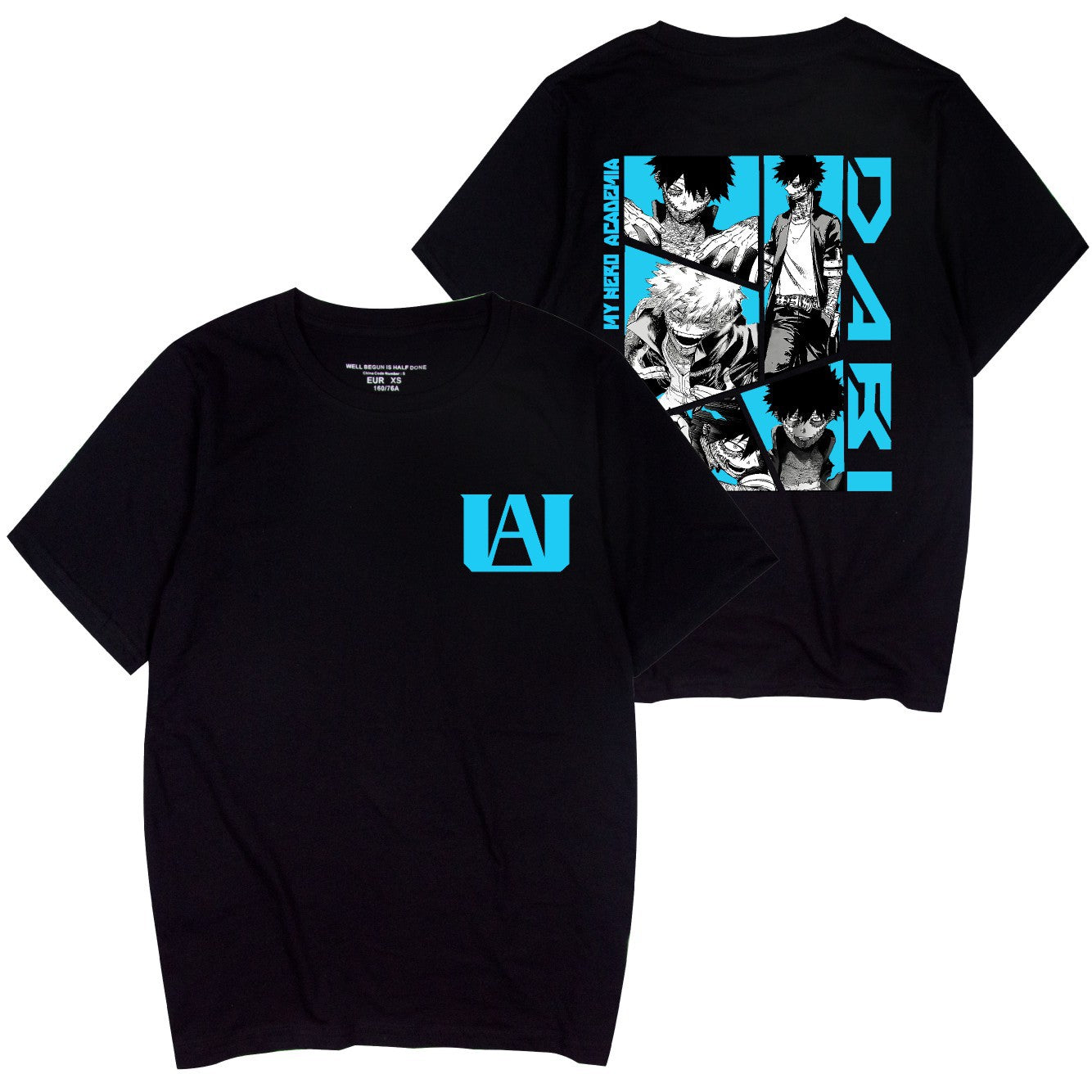 Casual Bakugou Anime Printed Loose T-Shirt