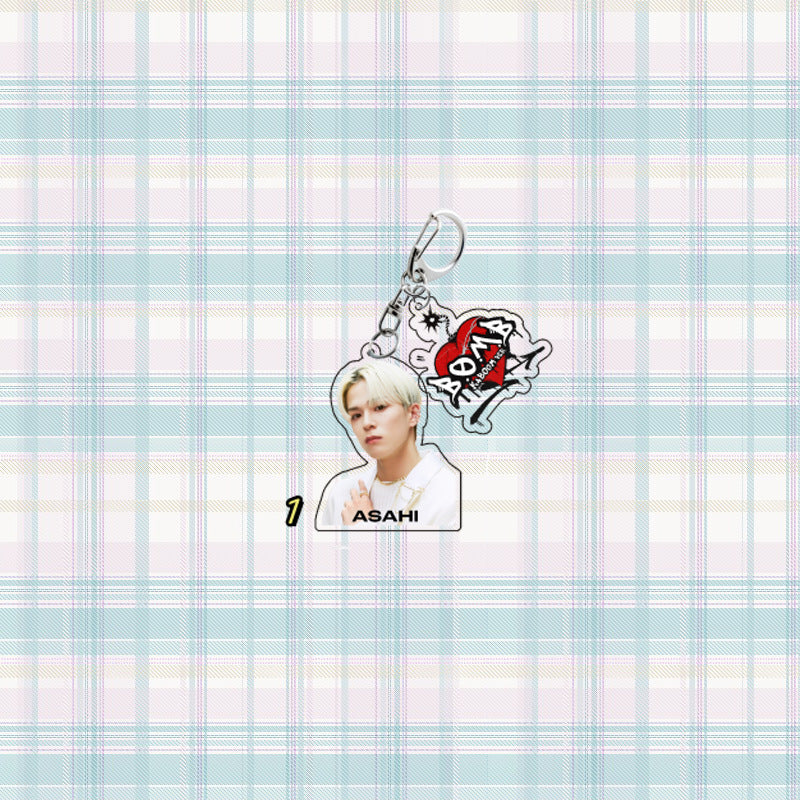 KPOP TREASURE Acrylic Pendant Keychain