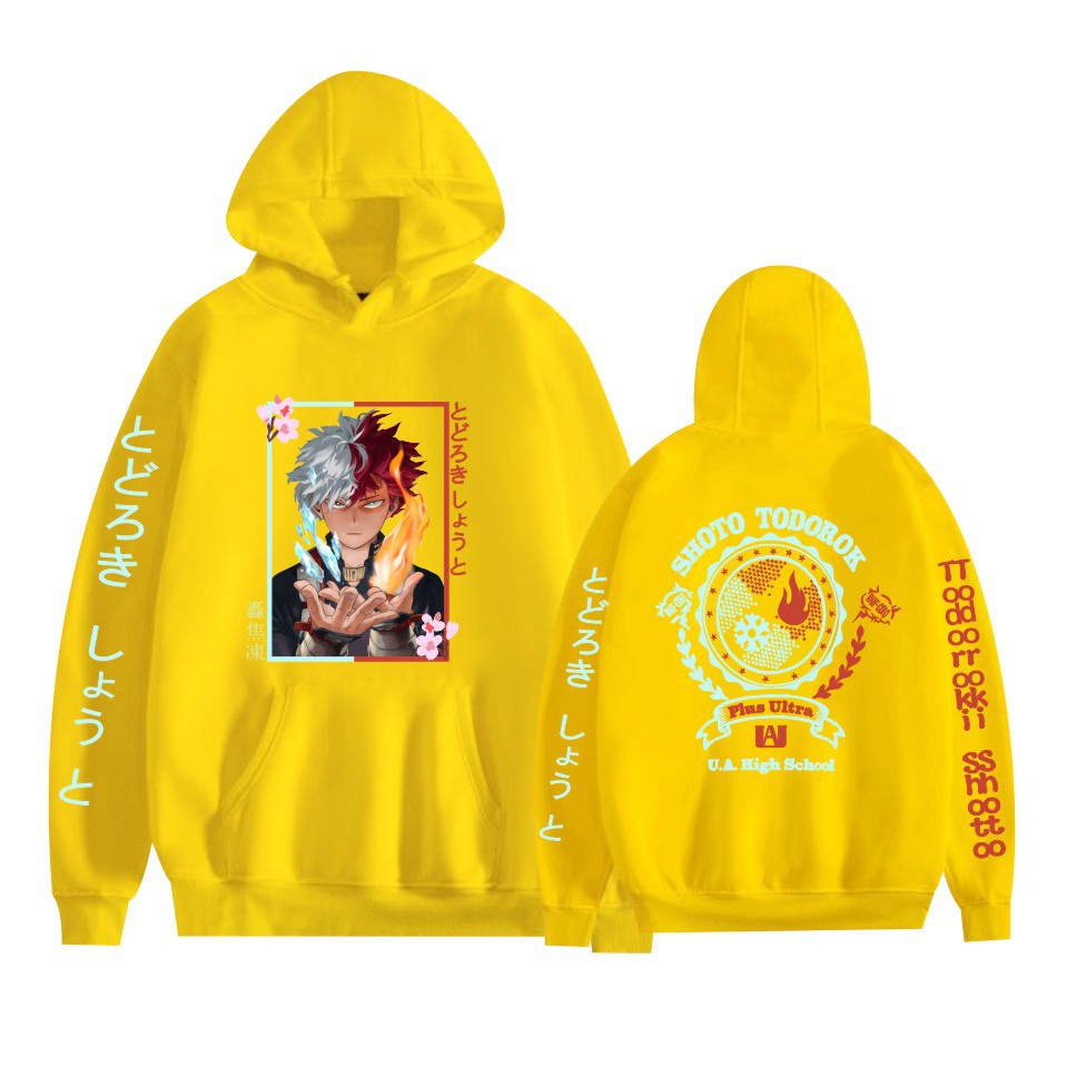 Casual Anime Print Men's and Women's Loose Hoodie