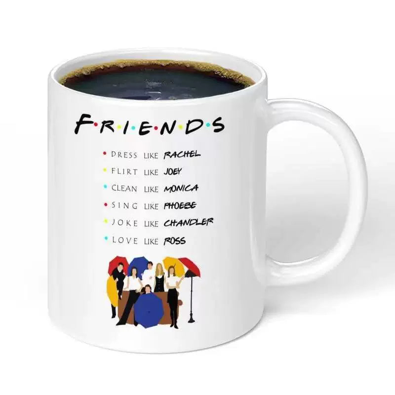 Creative Friends Ceramic Coffee Mug