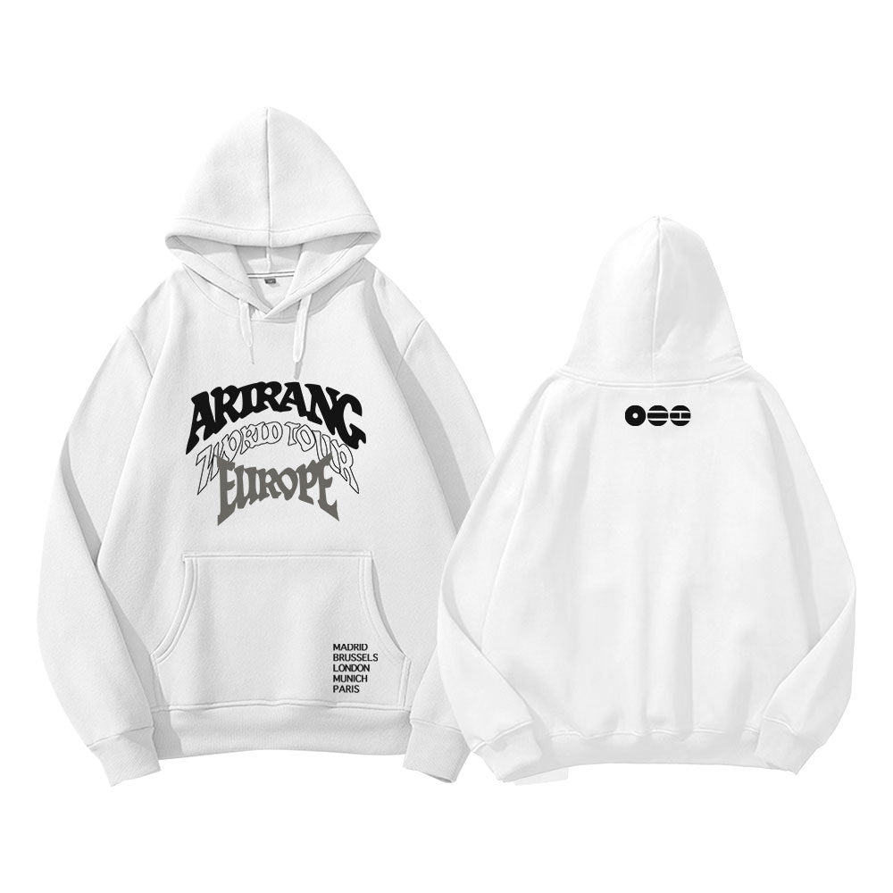 ARIRANG WORLD TOUR Print Unisex Hoodie Top