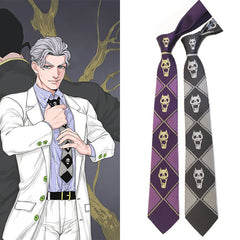 JOJO Kira Yoshikage Cosplay Tie